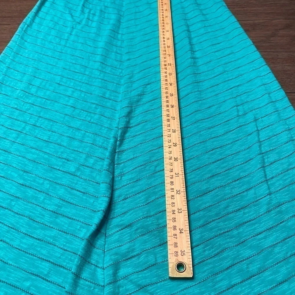 ROXY Women’s Maxi Skirt / haltered dress teal green size small.